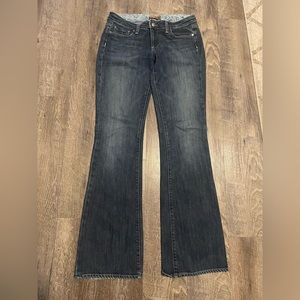 Paige Bootcut Denim Blue Jeans Size 28